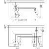 ABB 3553-52289 B1 Dvojitý spínač striedavého prúdu, posun 6+6 svetlá biela