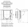 ABB 5598E-A02999 01 Jednoduchá zásuvka s krytom, s prepäťovou ochranou, IP 44 biela/ľadovo biela