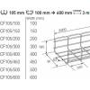 Kabelový žlab CF105/150 EZ 3M /000901/