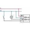 Časový spínač Elektrobock CS1-2 pre osvetlenie schodiska