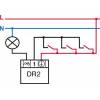 DR2-SD-brown Dotykový a diaľkový ovládač osvetlenia Elektrobock