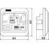 DR2-SD-brown Dotykový a diaľkový ovládač osvetlenia Elektrobock