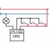 DR2-ZD-brown Dotykový a diaľkový ovládač osvetlenia Elektrobock