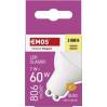 EMOS ZQ8E42 LED žárovka Classic MR16 / GU10 / 7 W (60 W) / 806 lm / teplá bílá