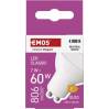 EMOS ZQ8E43 LED žárovka Classic MR16 / GU10 / 7 W (60 W) / 800 lm / neutrální bílá