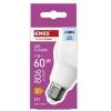 EMOS ZQ5E44 Classic A60 LED žiarovka / E27 / 7 W (60 W) / 806 lm / studená biela