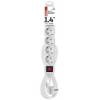 EMOS P1621 Extension cable 1.4 m / 6 sockets / white / PVC / 1 mm2