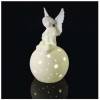 EMOS DCLW33 LED ceramic angel, 29 cm, 2x AA, indoor, warm white