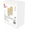 EMOS DCCV17 LED decoration - wax candle, 17 cm, 2x AAA, indoor, warm white, 2 pcs, timer