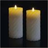 EMOS DCCV17 LED decoration - wax candle, 17 cm, 2x AAA, indoor, warm white, 2 pcs, timer