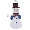 EMOS DCFC35 LED faltbarer Schneemann, 60 cm, innen, kaltweiß