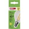 EMOS ZF1D22 LED Glühbirne Filament Mini Globe / E14 / 3,4 W (40 W) / 470 lm / warmweiß