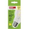 EMOS ZF5D42 LED žiarovka Filament A60 / E27 / 5,9 W (60 W) / 806 lm / teplá biela