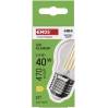 EMOS ZF6D23 Filament Mini Globe LED žiarovka / E27 / 3,4 W (40 W) / 470 lm / neutrálna biela