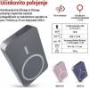 EMOS B0551BL Powerbank EMOS WI 1046, 10 000 mAh, 20 W+Bezdrôtová, modrá