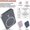 EMOS B0555GY Powerbank EMOS WI 522, 5000 mAh, 20 W+Bezdrôtová, sivá