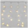 EMOS D3CW01 LED Christmas drop chain - icicles, 1,7 m, indoor and outdoor, warm white, programs