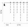 EMOS D3CW01 LED-Weihnachts-Tropfenkette - Eiszapfen, 1,7 m, innen und außen, warmweiß, Programme