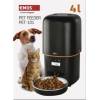 Dávkovač krmiva EMOS H6001 Pet Care, 4 l, čierny