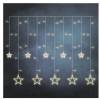 EMOS DCGW12 LED Christmas curtain - stars, 185x105 cm, indoor, warm white