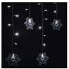 EMOS DCGW13 LED Christmas curtain - snowflakes, 135x50 cm, indoor, cold white