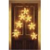 EMOS DCGW14 LED Christmas pendant - 7 stars, 67x125 cm, indoor, warm white