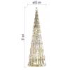 EMOS DCLW30 LED glass Christmas tree, 27 cm, 2x AA, indoor, warm white, timer