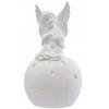 EMOS DCLW33 LED ceramic angel, 29 cm, 2x AA, indoor, warm white