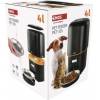 EMOS H6001 Dávkovač krmiva Pet Care, 4 l, černý