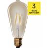 EMOS Lighting Z57032 LED žiarovka Vintage ST64 / E27 / 4,5 W (40 W) / 420 lm / teplá biela