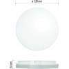 EMOS Lighting ZM4329 LED přisazené svítidlo TORI s pohyb. čidl., kr. 24W n.b., IP54