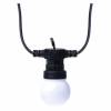 EMOS Lighting DCPW01 LED svetelná reťaz - 10x párty žiarovky mliečne, 5 m, vonkajšie a vnútorné, teplá biela