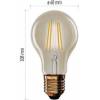 EMOS Lighting Z55032 LED bulb Vintage A60 / E27 / 4,5 W (40 W) / 420 lm / warm white