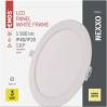 EMOS Lighting ZD1144 LED vestavné svítidlo NEXXO, kruhové, bílé, 18W, teplá bílá