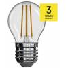 EMOS Lighting ZF1120 LED žiarovka Filament Mini Globe 3,4W E14 teplá biela