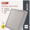 EMOS Lighting ZM6145 LED luminaire NEXXO, square, white, 21W, neutral white