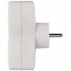 EMOS P0028N 2× socket outlet, white