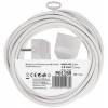 EMOS P0115R Predlžovací kábel 5 m / 1 zásuvka / biely / PVC / 1,5 mm2