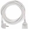 EMOS P0120R Predlžovací kábel 10 m / 1 zásuvka / biely / PVC / 1,5 mm2
