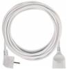 EMOS P0125R Extension cable 5 m / 1 socket / white / PVC / 1.5 mm2
