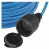 EMOS P01410W Predlžovací kábel odolný voči poveternostným vplyvom 10 m / 1 zásuvka / čierna / silikón / 230 V / 1,5 mm2