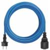 EMOS P01420W Predlžovací kábel odolný voči poveternostným vplyvom 20 m / 1 zásuvka / čierna / silikón / 230 V / 1,5 mm2