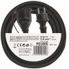 EMOS P01805 Outdoor extension cable 5 m / 1 socket / black / rubber-neoprene / 250 V / 1.5 mm2