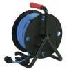 EMOS P08550W Bubnový predlžovací kábel 50 m / 4 zásuvky / modrý / silikónový / 230 V / 1,5 mm2