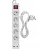 EMOS P1513CU Verlängerungskabel 3 m / 5 Steckdosen / mit Schalter / weiß / 1×USB-A + 1×USB-C / 1,5 mm2