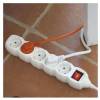 EMOS P1521 Extension cable 1.4 m / 5 sockets / white / PVC / 1 mm2