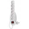 EMOS P1621 Extension cable 1.4 m / 6 sockets / white / PVC / 1 mm2