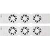 EMOS P56PR2 Fan under radiator DUO, white