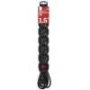 EMOS PC1621R Extension cable 1,5 m / 6 sockets / with switch / black / PVC / 1,5 mm2