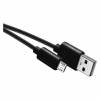 EMOS SM7008BL Kábel USB 2.0 A/M - micro B/M 2 m čierny